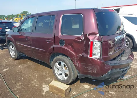 2015 Honda Pilot Ex-L from USA, damaged, VIN 5FNYF4H50FB069774